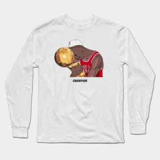 Michael Jordan First Championship Long Sleeve T-Shirt